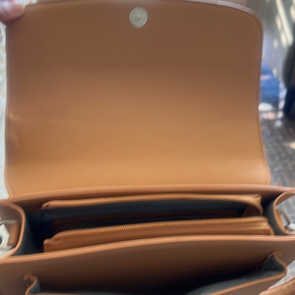 Like new vegan leather Pixie Mood Zoe crossbody bag. Honey color. - Picture 4 of 6